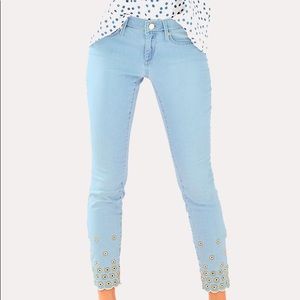 EUC Lilly Pulitzer South Ocean Skinny Crop Pant